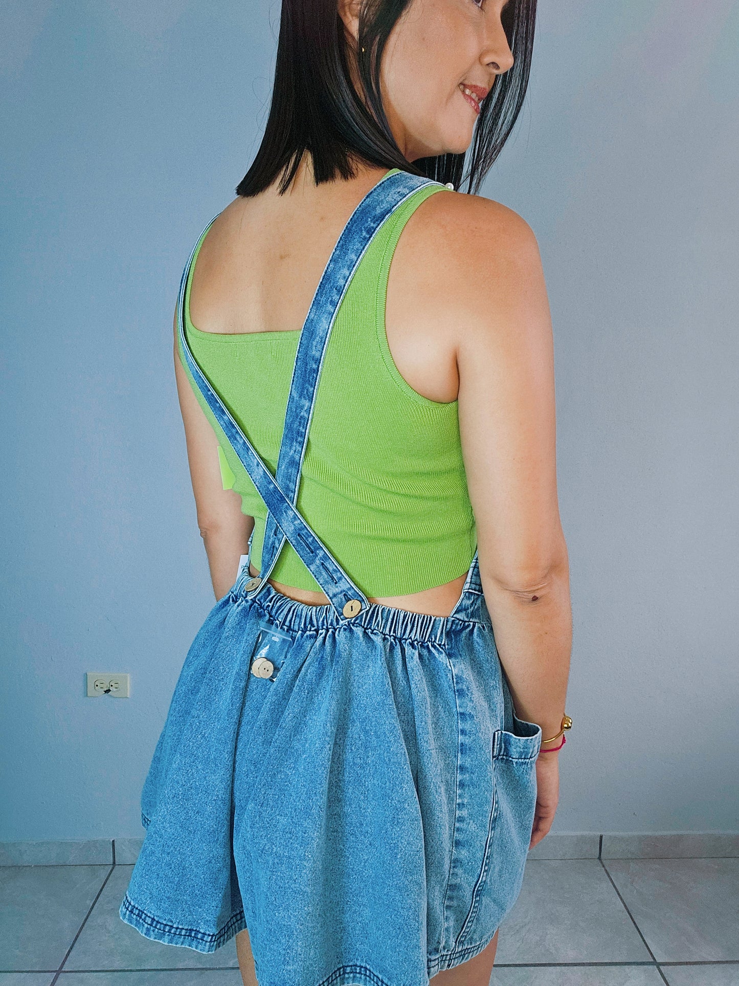 Liara Denim Overall