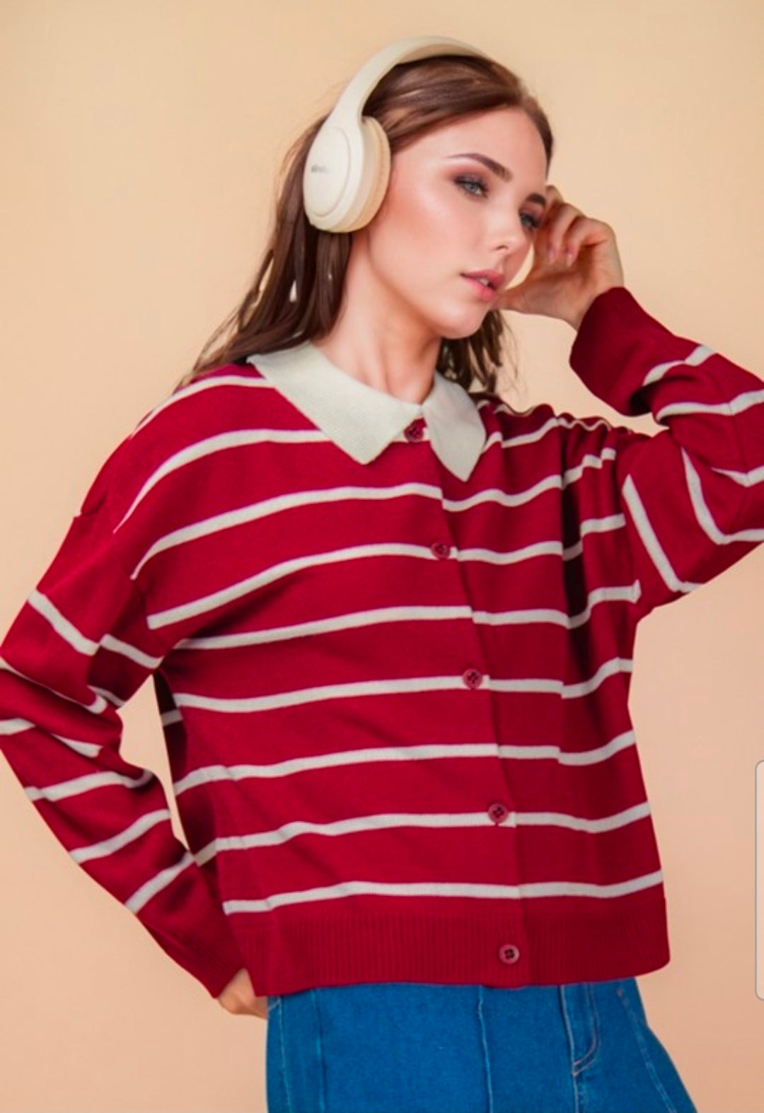 Susana Oversized Wine Sweater