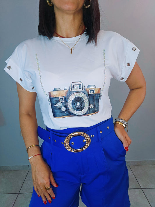 Camera White Top