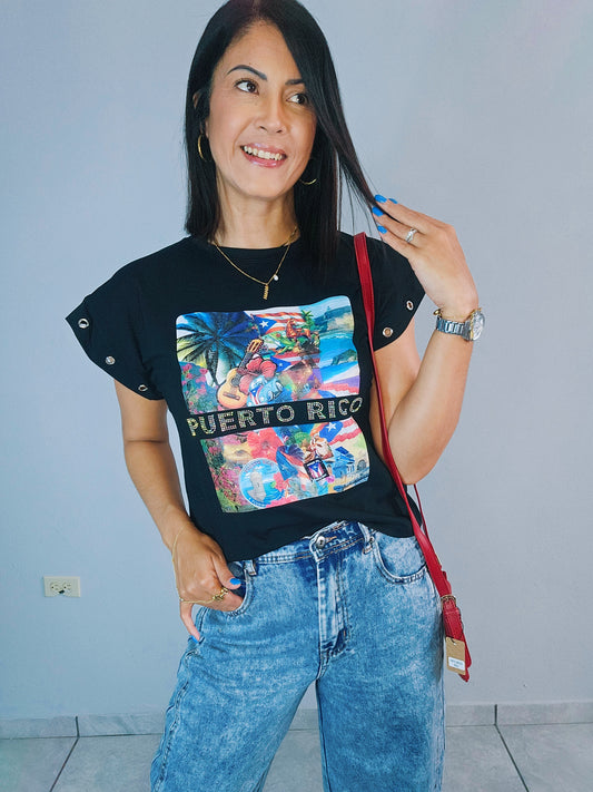 Black Tshirt 🇵🇷 Estilo 1