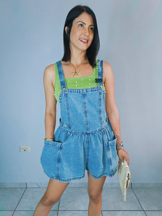 Liara Denim Overall