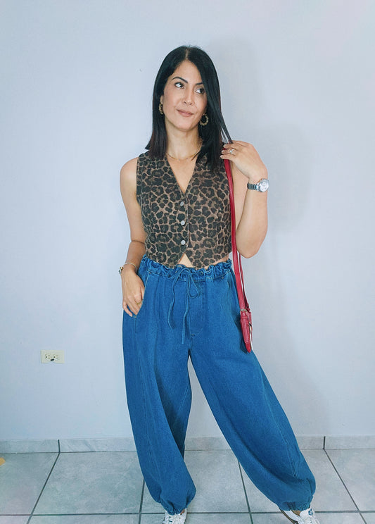 Aladin Denim Jogger Pant