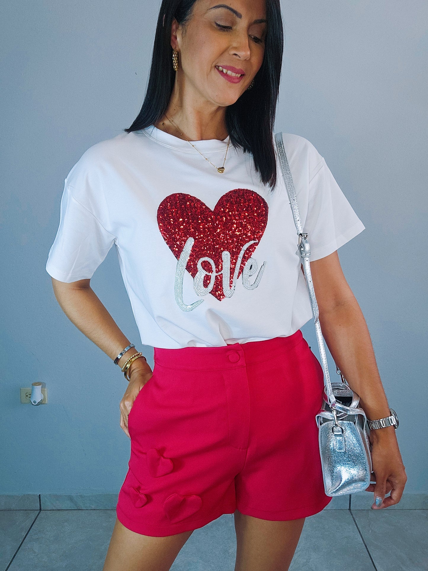 "Amor propio" Heart Tshirt