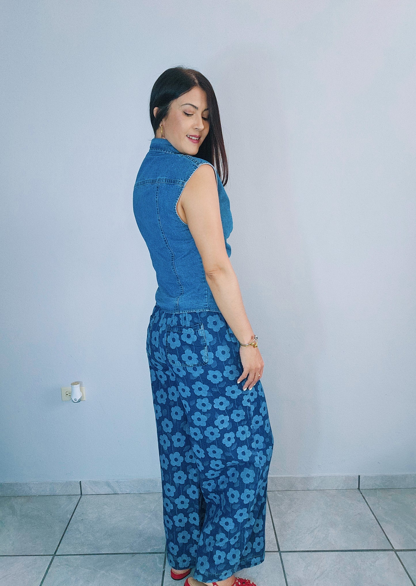 Blossom Denim Pant
