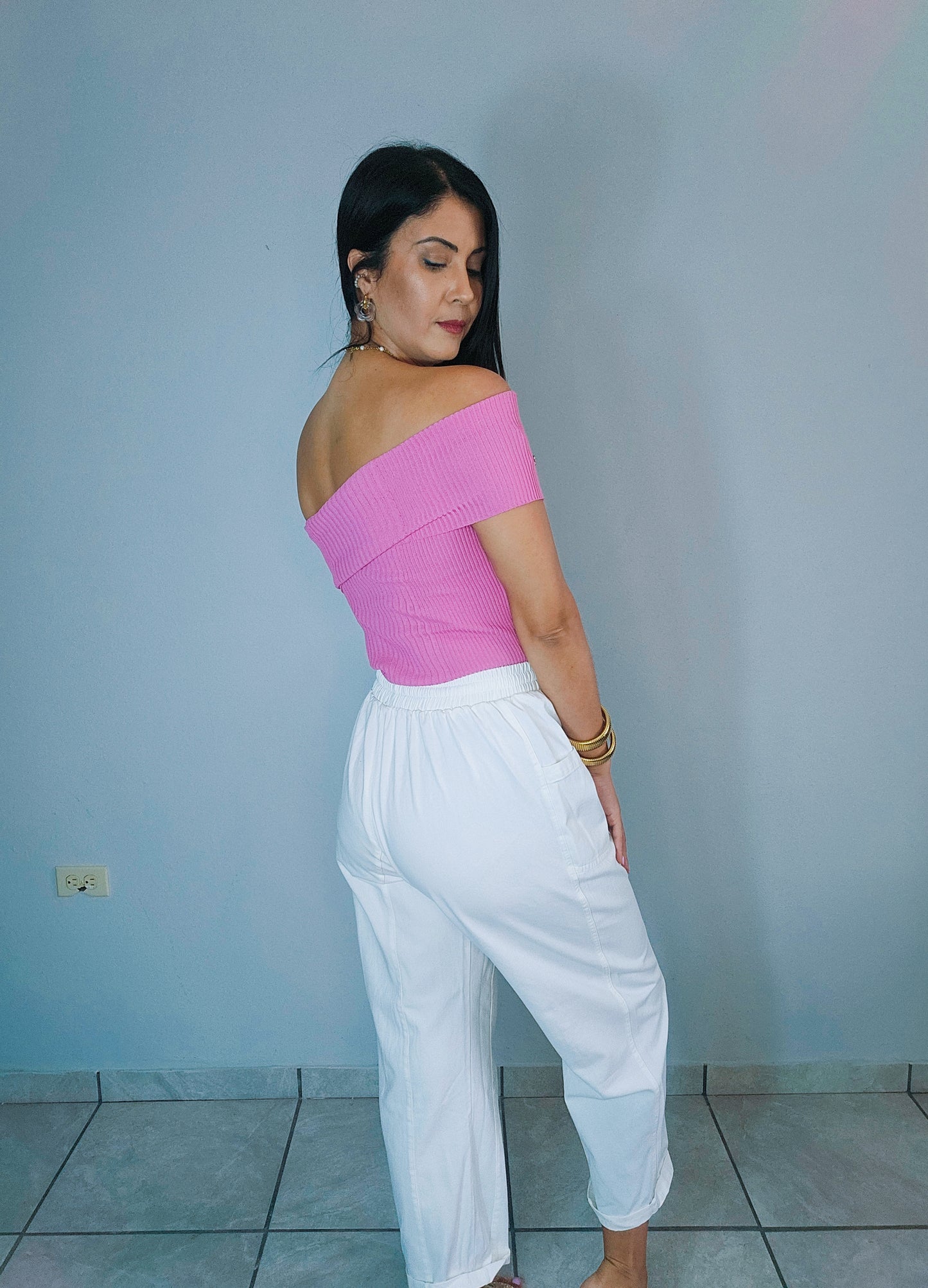 Estela Pink Top