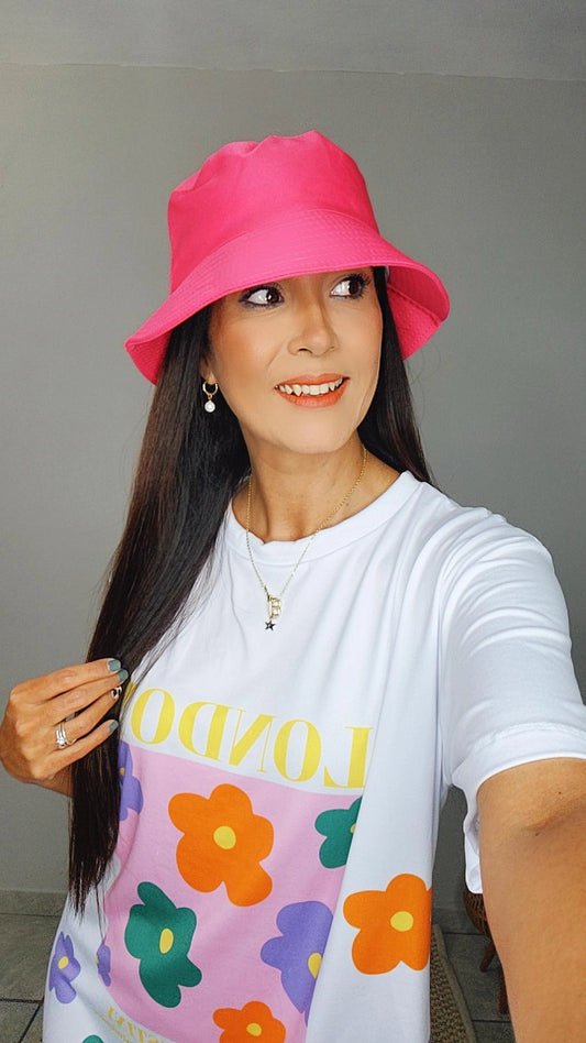 Pink hat