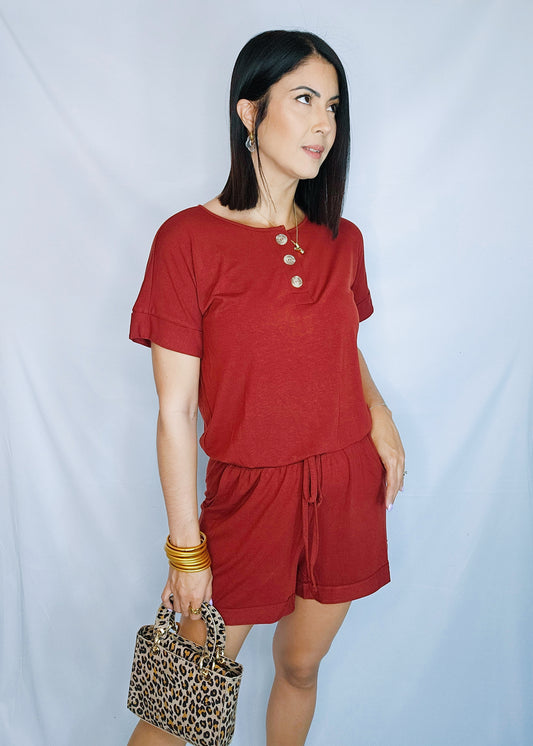 Brick Romper