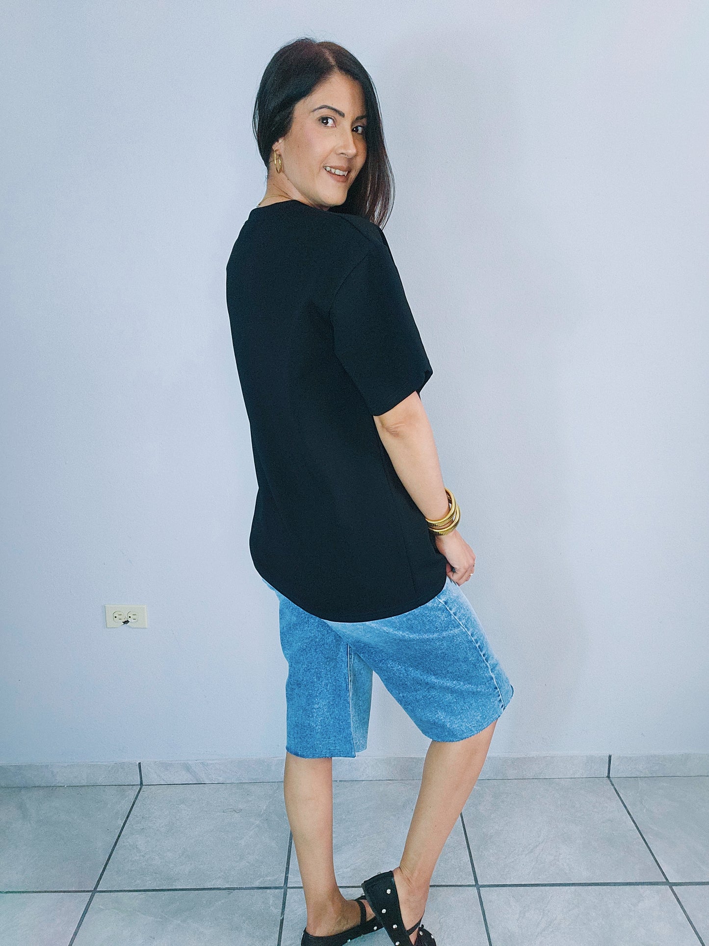 Embellished Oversized Tshirt