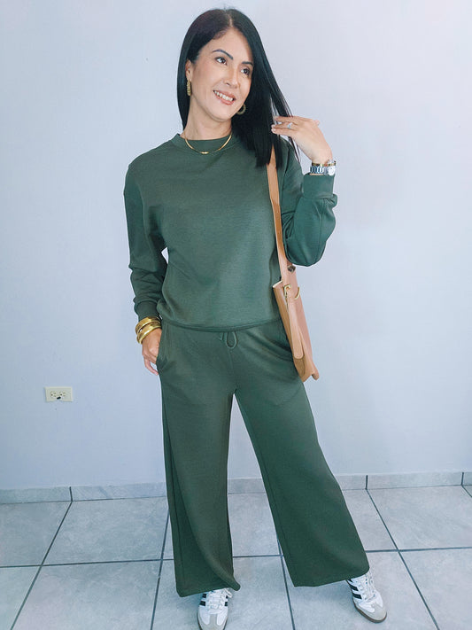 DK Olive Comfy Set