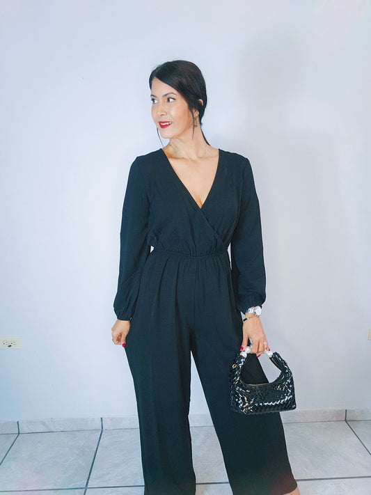 Noe Black Jumpsuit