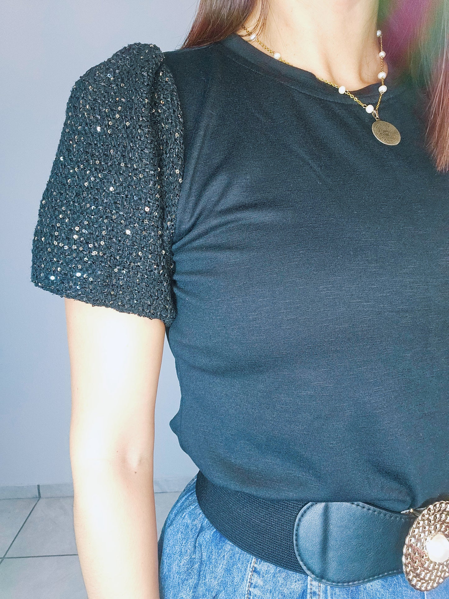 Fashion Black Top