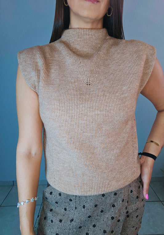 Sweater Vest Top