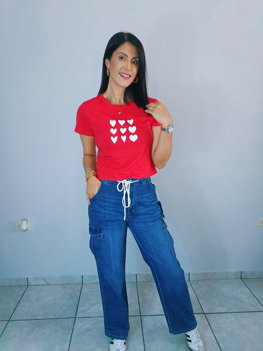 Cargo Denim Jeans