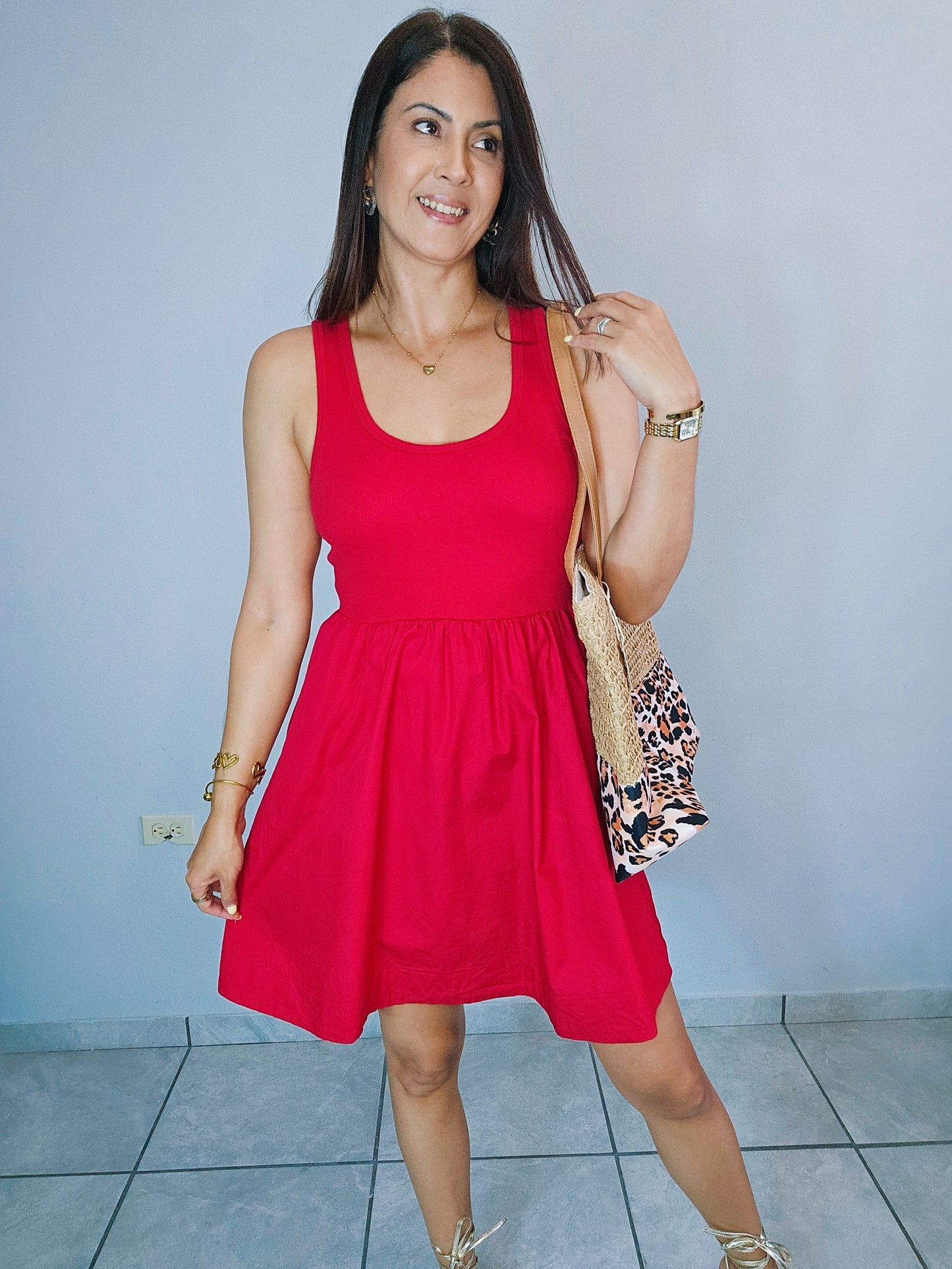 Kamila Red Dress