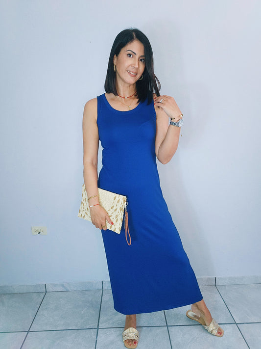 Navy Maxi Dress