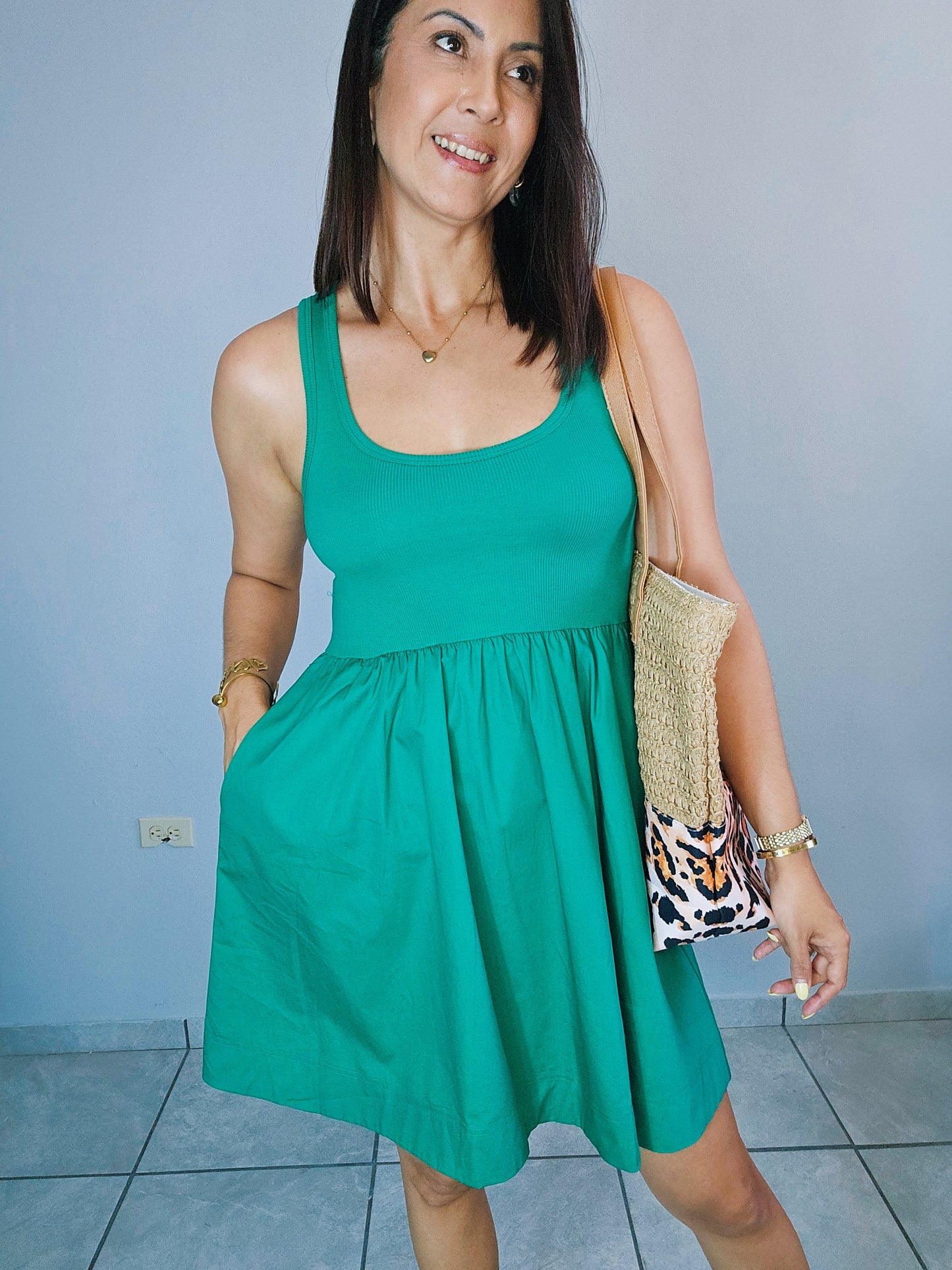 Kamila Green Dress
