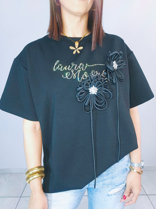 Embellished Oversized Tshirt