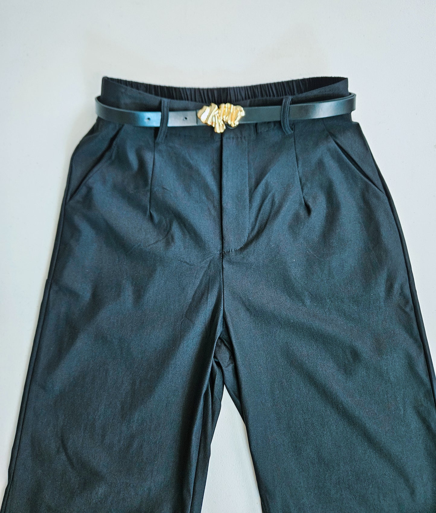 Black Pant with belt ✨️