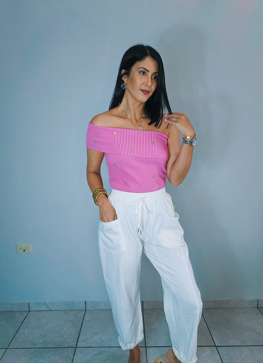 Ivory Leg Pant