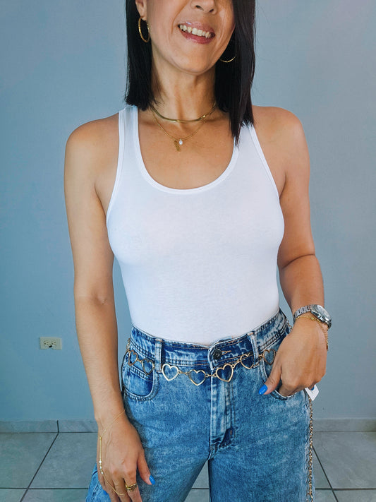 White Bodysuit