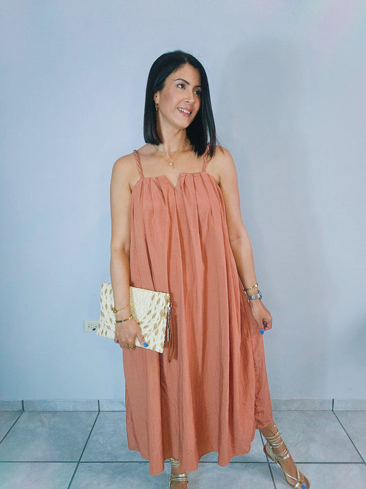 Woven Midi Dress