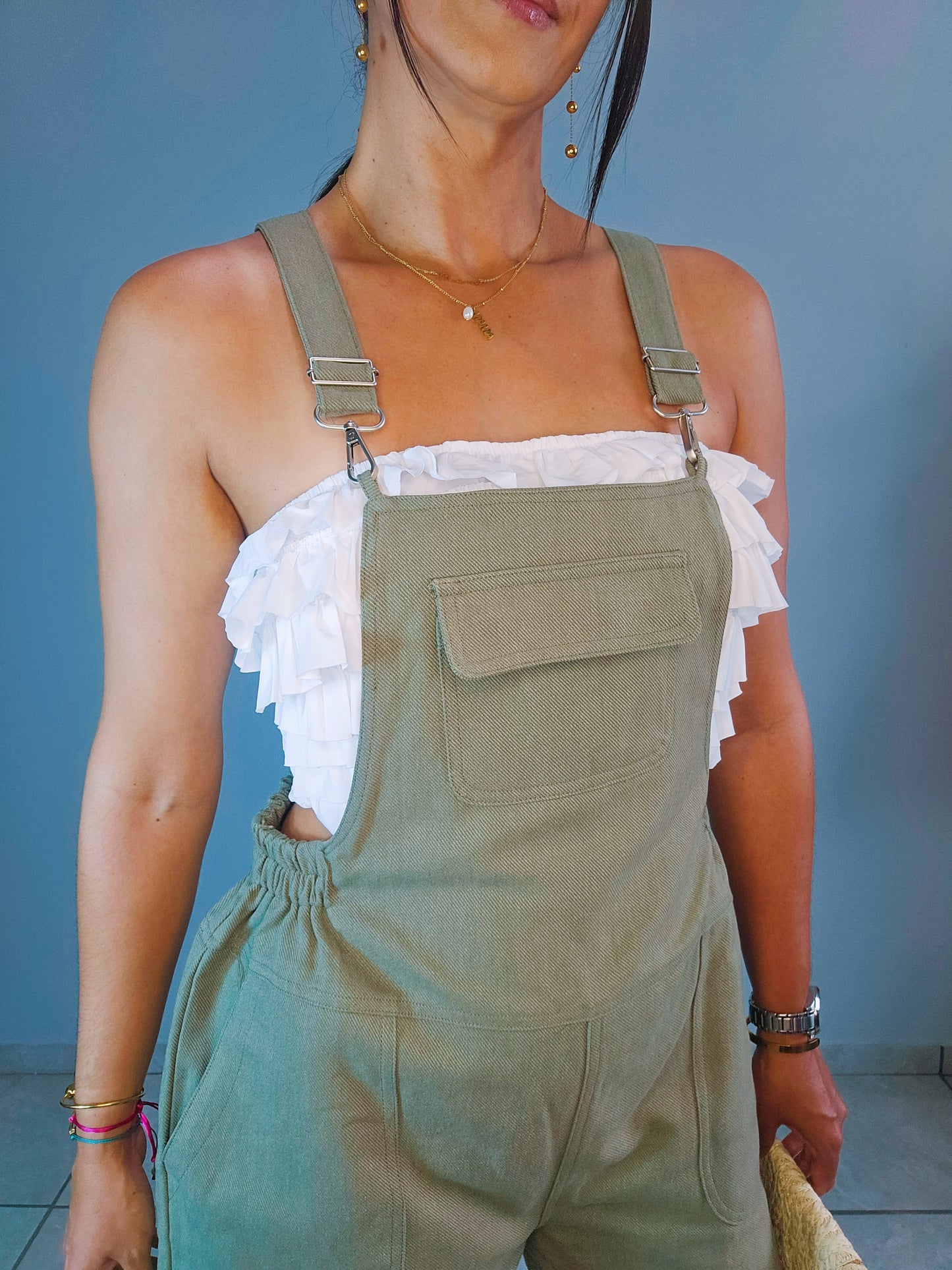 Ohana Overall Romper