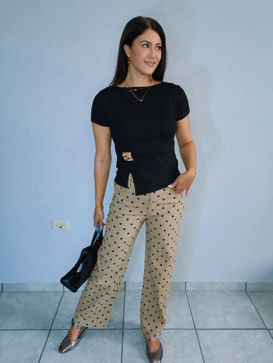 Polka Dot Jeans