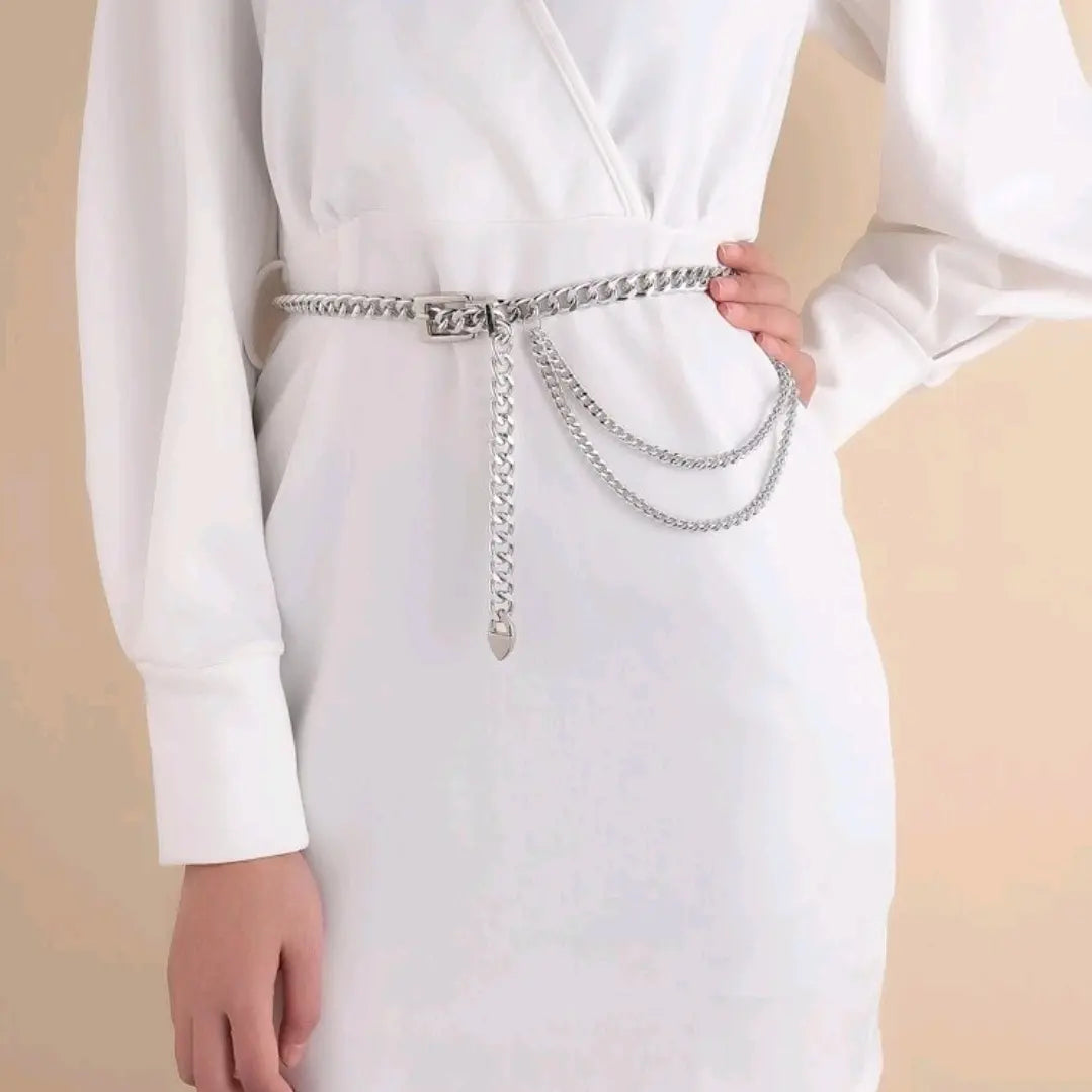 Silver belt